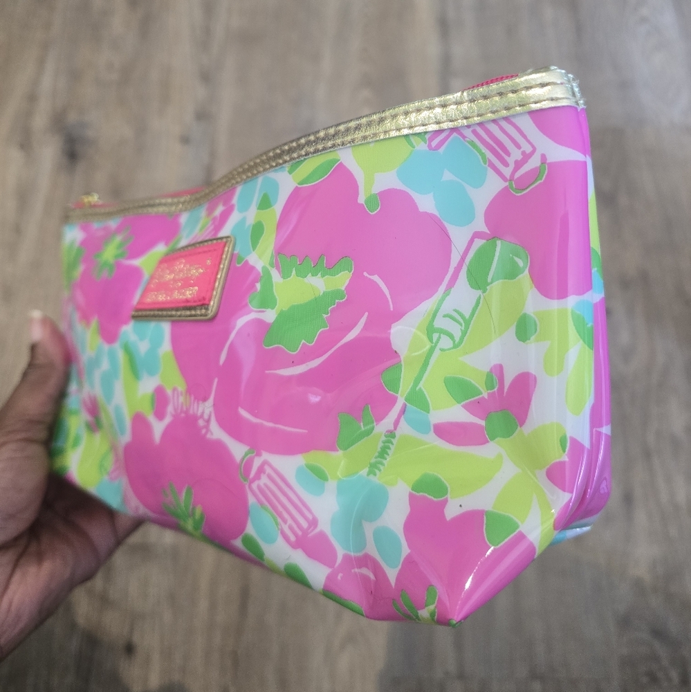 ⚡️ Lilly Pulitzer Floral Cosmetic Bag - Picture 2 of 4